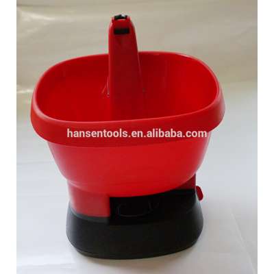 professional hand operated seed spreader/fertilzier spreader